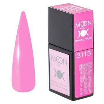 Цветная база для ногтей Moon Full Amazing Tutti Frutti № 3113 нежно-розовая, 12 мл N12469 фото