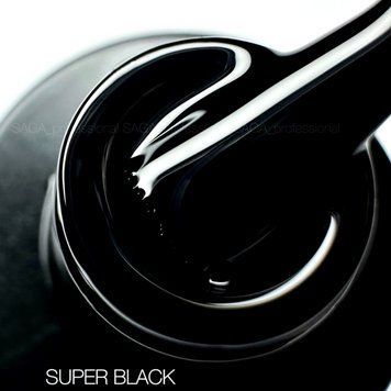 Гель-лак Saga Super Black, 9мл N234567 фото