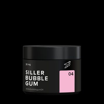 Гель для наращивания и дизайна ногтей Siller Bubble Gum Gel №04, 15 мл 65984 фото