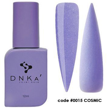 Камуфлирующая база для ногтей DNKa' Cover Base 015 Cosmic, 12 мл DNKA0015 фото