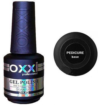 База для гель-лака каучуковая Oxxi Base Pedicure 15мл 52110661 фото
