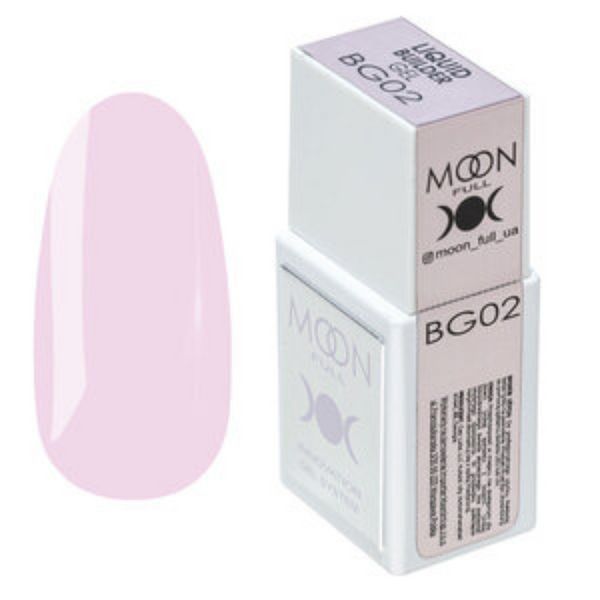 Рідкий гель для нігтів Moon Full Liquid Builder Gel №BG02, 15 мл 65482 фото
