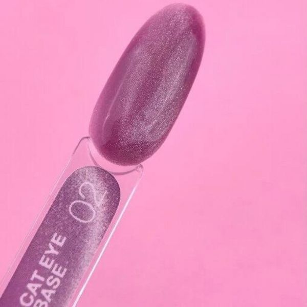 Камуфлирующая база для ногтей Luna Cat Eye Base №2 74376 фото