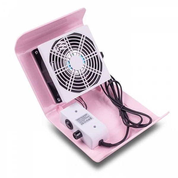 Вытяжка для маникюра SIMEI 858-2A 40W розовая N115777 фото