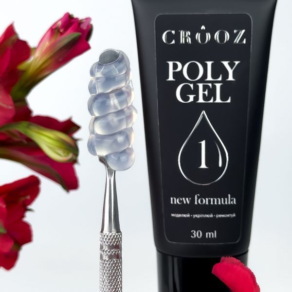 Полігель Crooz Polygel New Formula 01 (туба), 30 мл CPN01 фото
