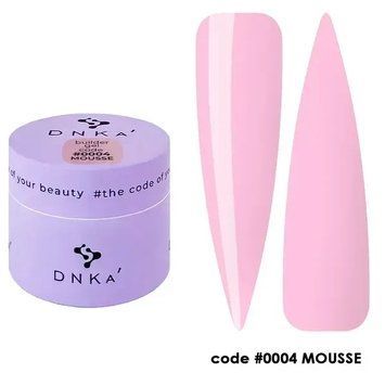 Гель для нарощування нігтів DNKa' Builder Gel Mousse #0004, 15 мл FTBGM0004-15 фото