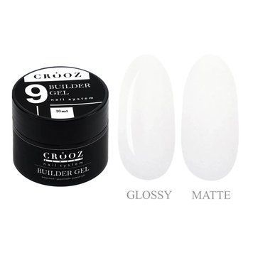 Гель для наращивания с шиммером CROOZ Builder Gel #9, 30 мл 4359 фото