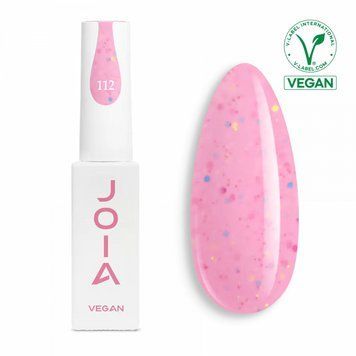Гель-лак для нігтів JOIA vegan №112 Cotton candy, light pink, 6 мл 3112 фото