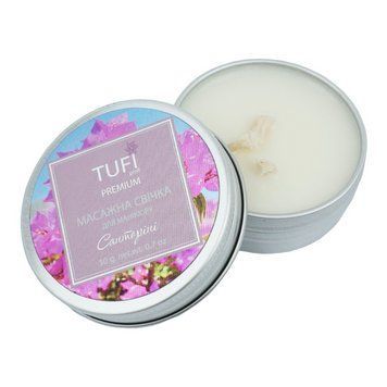 Массажная спа свеча для рук TUFI profi PREMIUM Санторини 30 г 0125407 фото