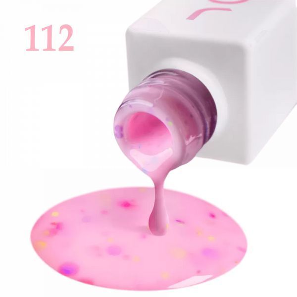 Гель-лак для нігтів JOIA vegan №112 Cotton candy, light pink, 6 мл 3112 фото