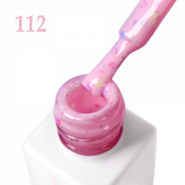 Гель-лак для нігтів JOIA vegan №112 Cotton candy, light pink, 6 мл 3112 фото