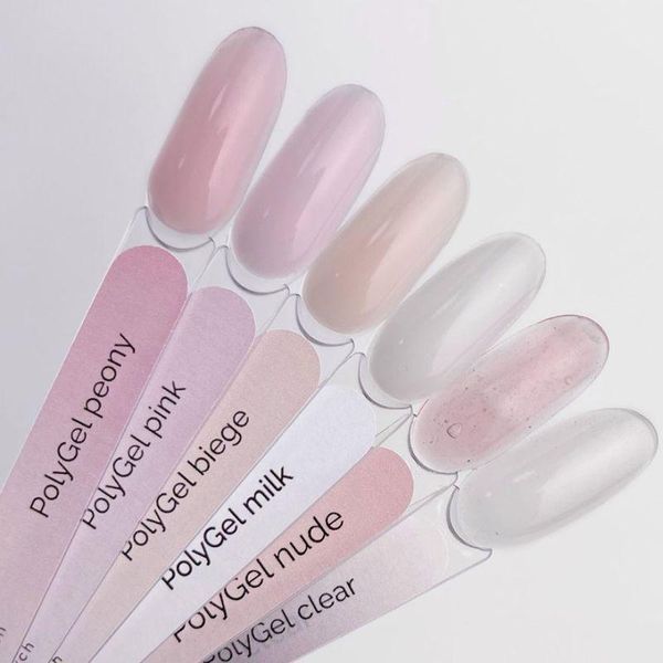 Полигель для ногтей Touch Polygel Milk, 30 мл 59244 фото