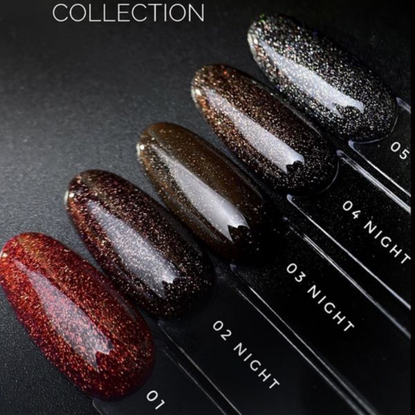 Гель лак Lukum Gel Polish Night Collection №03 10 мл N09499 фото