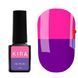 Гель-лак Kira Nails Termo T22 (сине-фиолетовый, при нагревании темно-розовый), 6 мл N01679 фото 1